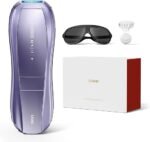 Ulike Laser Hair Removal, Air 10 IPL Hair Removal for Women and Men, 65°F Ice-Cooling Contact, Dual Lights, Skin Sensor & SHR Mode* for Nearly Painless, Effective & Long-Lasting Hair Removal from Home