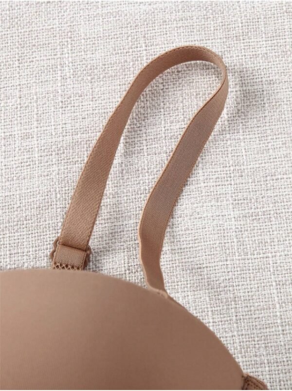 Women's Solid Color Strapless Bra