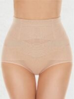 High Waist Shapewear Panty,Women's Tummy Shrinking And Body Shaping Underwear High Waist Body Shaping Underwear, Tight Control, Soft And Comfortable, Suitable For Women